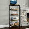 Daphnes Dinnette 5-Tier Bookshelf-Open Industrial Style Etagere Shelving Unit DA3860099